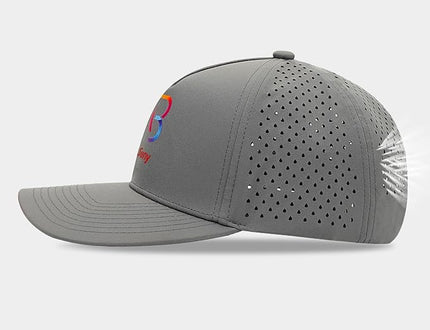 AB ALOSUNY Men Adjustable Baseball Cap with Curved Breathable Quick-Drying Laser-Cut Mesh Back Closure Hat