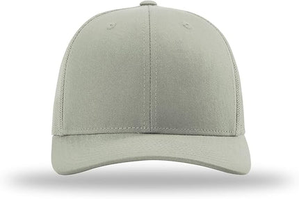 Richardson 112 Trucker Hat - Premium Adjustable Snapback Hat - Structured Six Panel Richardson Blank Caps