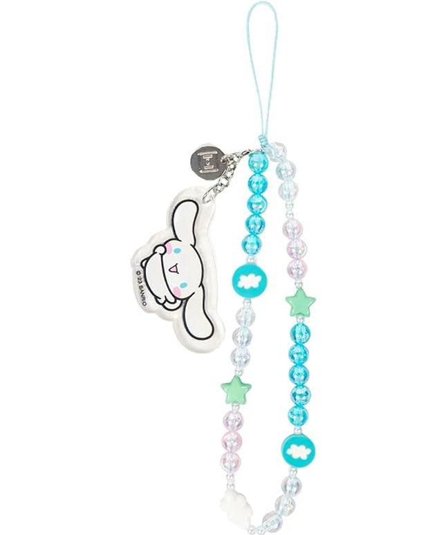 iFace Hello Kitty and Friends Beaded Wristlet Universal Phone Charm Strap - Cute Wrist Chain Lanyard Aesthetic Decor Strap for Cell Phone Camera Keys AirPods Keychains