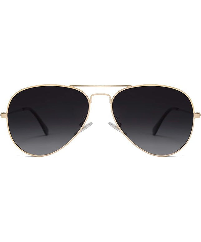 SOJOS Classic Aviator Polarized Sunglasses for Men Women Vintage Retro Style