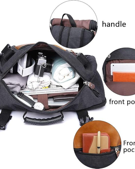 KAKA Wear-Resistant Durable Backpack,Duffle Bag Travel Carry On Backpack