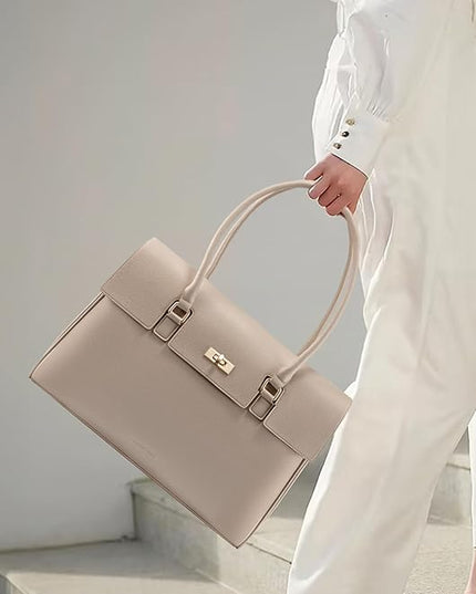 LOVEVOOK Laptop Bag for Women Work Tote Messenger Bag Waterproof Business Office Professional Handbag Shoulder Bag