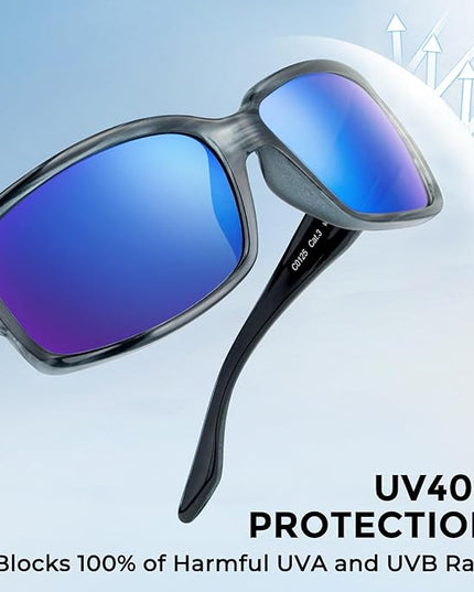 KastKing Skidaway Polarized Sport Sunglasses for Men and Women,Ideal for Driving Fishing Cycling and Running,UV Protection