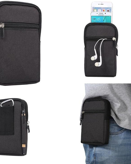 Universal Cell Phone Purse Multipurpose Waist Pack Bag for Outdoor Sports Moblie Phone Carrying Cases Belt Bag Pouch for iPhone X/8/7/6/6S Plus Samsung Galaxy Series Phones Under 6.3'' from WaitingU