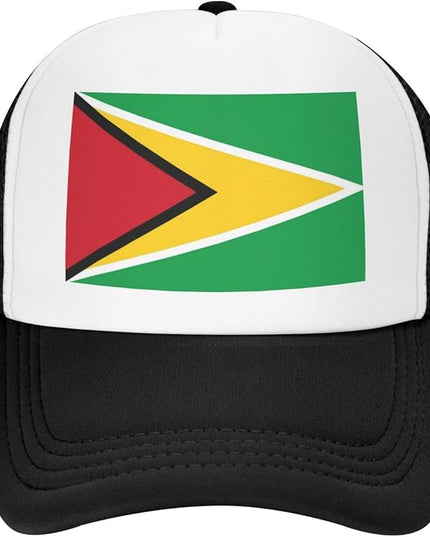 Cute Flag Baseball Cap for Men Women Mesh Trucker Hat Adjustable Patriotic Snapback Baseball Hat for Sports Running