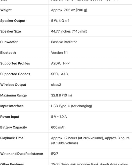 Portable Mini2 Bluetooth Speaker, Wireless Portable Speaker with Deep Bass, IPX7 Waterproof, TWS Stereo Pairing, Built-in Mic, Small Speaker for Shower, Outdoor, Travel, Red