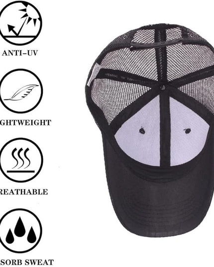 VOASTEK Running Hats for Men Baseball Cap Outdoor Essentials Runner Hat Jogging Cap Tennis Golf Workout Hats