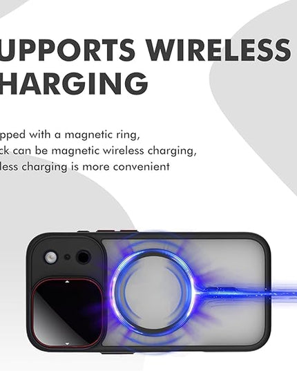Magnetic UV Filter for iPhone 17 Pro with case | Compatible w MagSafe | Quick-Release System for CPL/ND/VND/(Sold Separately) | Phone Video Lens Accessory Camera Lens Protector for Vlog Live