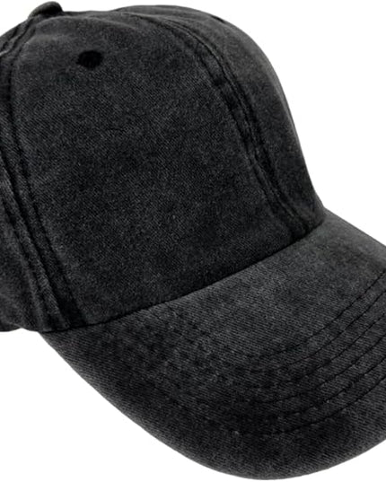 Roytrense Unisex 100% Cotton Washed Low Profile Dad Hat - Adjustable Baseball Cap for Outdoor Activities
