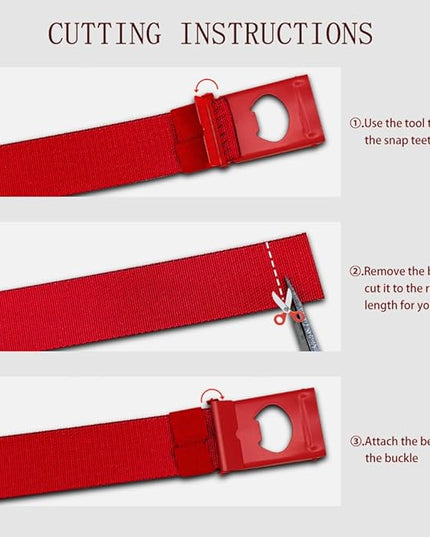 DOOPAI Stretch Canvas Belt for Men, Adjustable Elastic Holeless Web Belt for Casual, Golf, and Work, with Bottle Opener