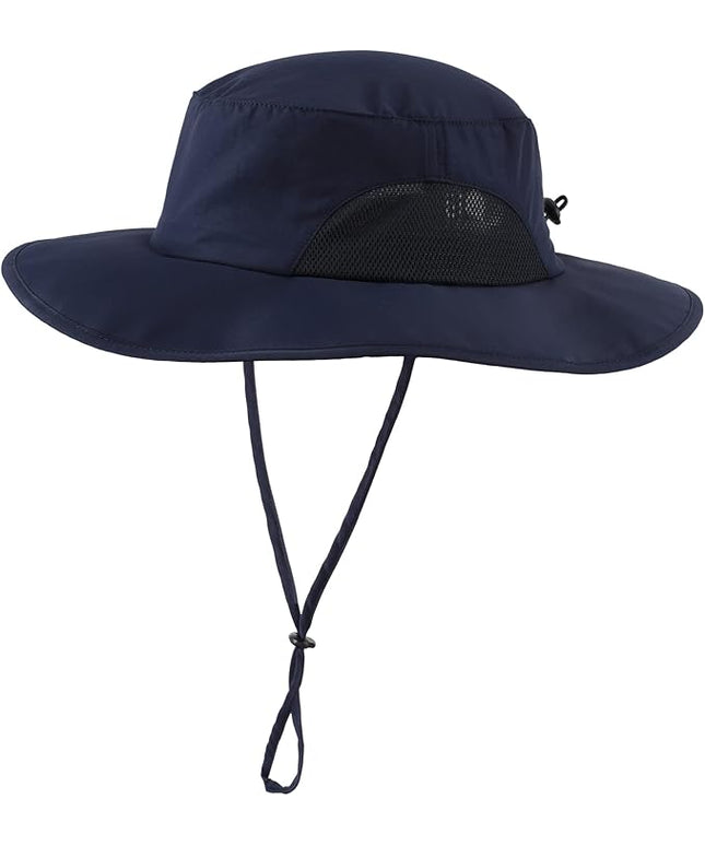 Home Prefer UPF50+ Mens Sun Hat Wide Brim Fishing Hat for Men UV Protection Womens Beach Bucket Hat for Golf Hiking Gardening