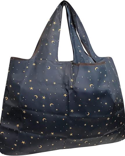allydrew Large Foldable Tote Nylon Reusable Grocery Bags