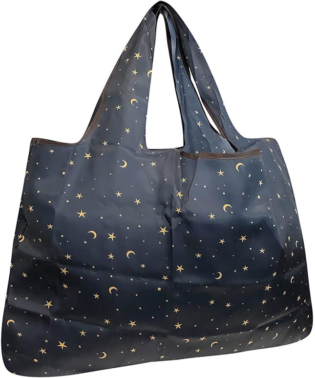 allydrew Large Foldable Tote Nylon Reusable Grocery Bags