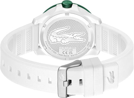 Lacoste.12.12 Scuba Men's 3H Quartz Watch, Silicone Strap - Modern, Classic Timepiece - Gift for Him, 43mm