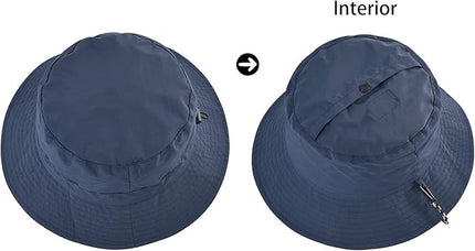 FEICUI Men Women Outdoor Bucket Hat Quick Dry Packable UV Protection Boonie Sun Hat