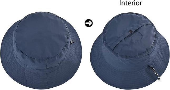 FEICUI Men Women Outdoor Bucket Hat Quick Dry Packable UV Protection Boonie Sun Hat