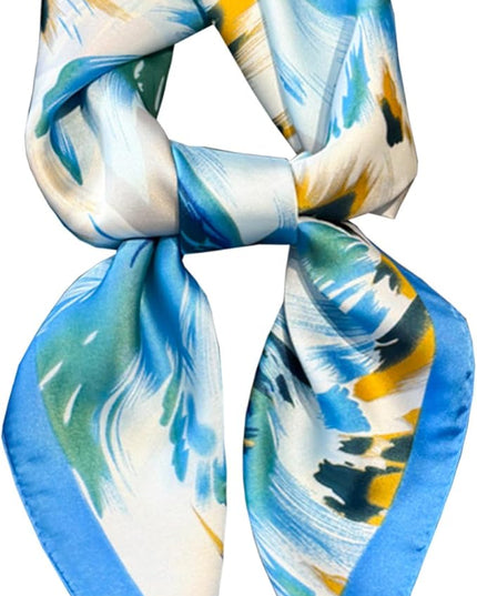 Satin Bandana Headscarf for Women Silky Hair Scarves for Fashion Lightweight