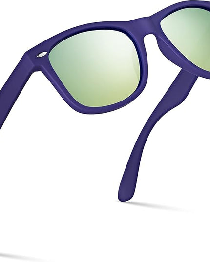 Retro Rewind Polarized Sunglasses for Men and Women - UV Protection Classic Sun Glasses