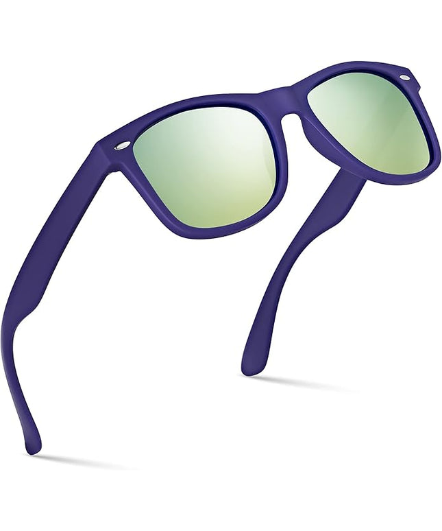 Retro Rewind Polarized Sunglasses for Men and Women - UV Protection Classic Sun Glasses