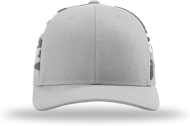 Richardson 112 Trucker Hat - Premium Adjustable Snapback Hat - Structured Six Panel Richardson Blank Caps