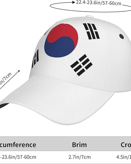 Cute Flag Baseball Cap Hats for Women Men Trucker Hat Patriotic Adjustable Snapback Ball Cap Hat