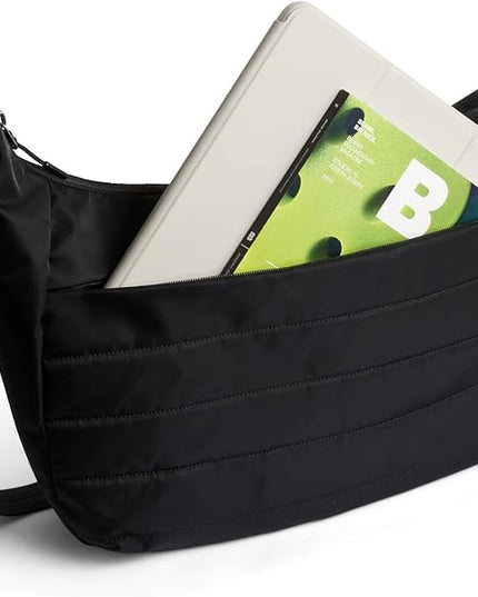 Bellroy Laneway Crescent Bag (12 liter streamlined, crescent crossbody with internal and external pockets, adjustable strap and surprising storage) - Ink