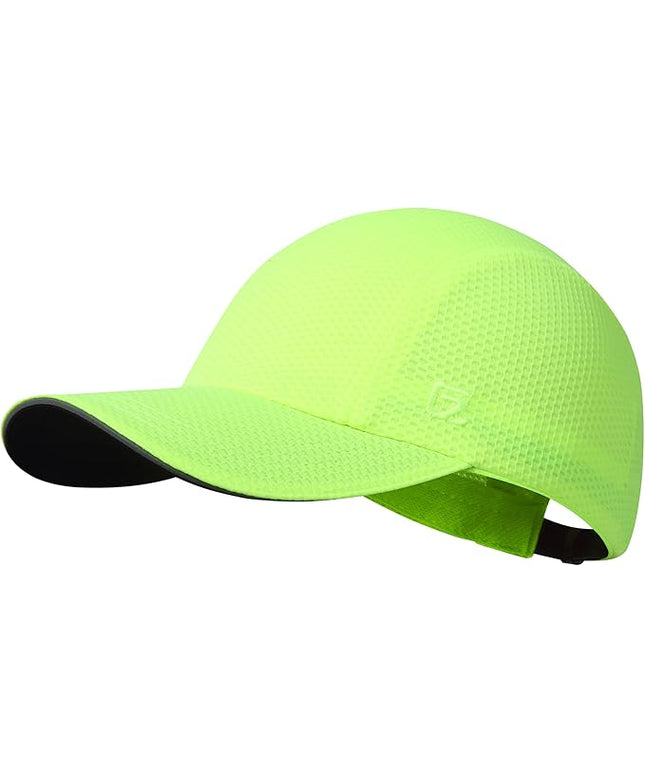 GADIEMKENSD Women's Race Day Running Cap Performance Mesh Hat - Excellent Ventilation, Lightweight, Reflective Safety