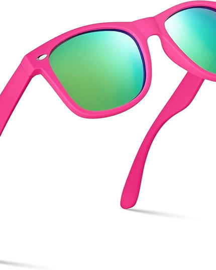 Retro Rewind Polarized Sunglasses for Men and Women - UV Protection Classic Sun Glasses