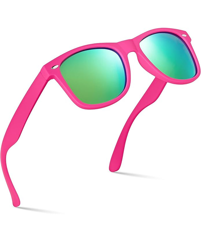 Retro Rewind Polarized Sunglasses for Men and Women - UV Protection Classic Sun Glasses