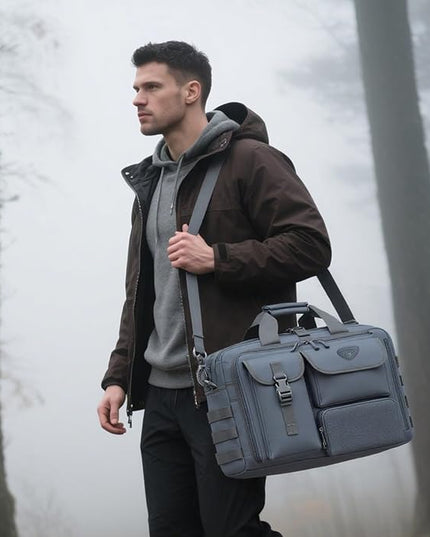 Stypos Tactical Messenger Bag,Tactical Briefcase for Man Military Laptop Bag 14 Inch/15.6 Inch /17.3 Inch Messenger Work Bag