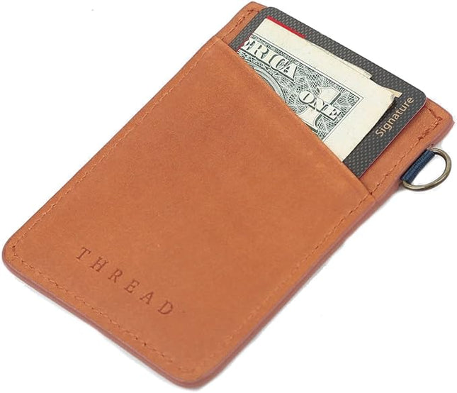 Thread Wallets Ultra Slim Minimalist Card Holder Wallet (Emmeline)