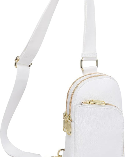 INICAT RFID Blocking Sling Bag Anti Theft Crossbody Bags Women Valentine's Day Gifts Travel Purses Vegan Leather