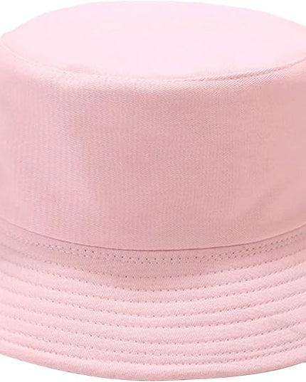 Malaxlx Unisex Bucket Hat Beach Sun Hat Aesthetic Fishing Hat for Men Women Teens, Reversible Double-Side-Wear