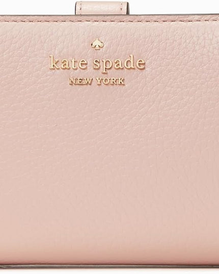 kate spade new york Leila Pebbled Leather Medium Compact Bifold Wallet