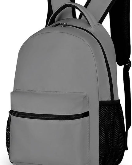 Fashion Dove Gray Backpack Lightweight Large Capacity Laptop Daybag for Travel Work