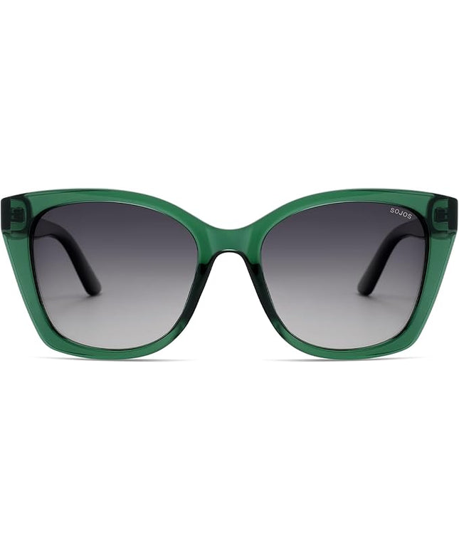 SOJOS Vintage Oversized Cateye Sunglasses Womens UV400 Large Designer Shades Lentes De Sol Para Mujer SJ2634