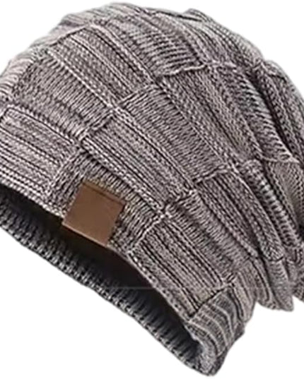Beanie for Men and Women, Cuffed Knitted Fleece Lined Soft Warm Running Cycling Ski Hats Stocking Beanies Skull Cap
