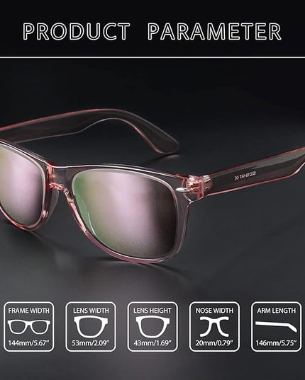 Joopin Square Sunglasses Polarized UV Protection Trendy Designer Sun Glasses Men Women