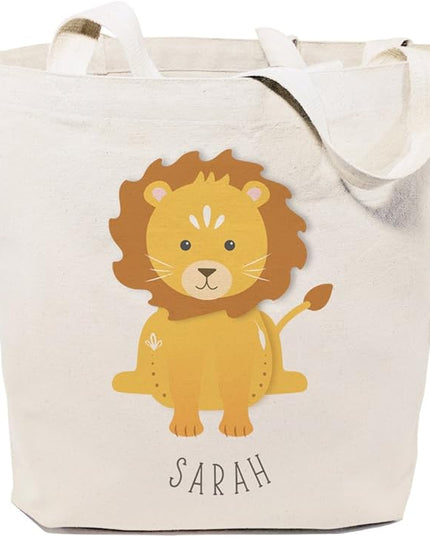 The Cotton & Canvas Co. Animal Tote and Handbag for Kids, Teens and Adults