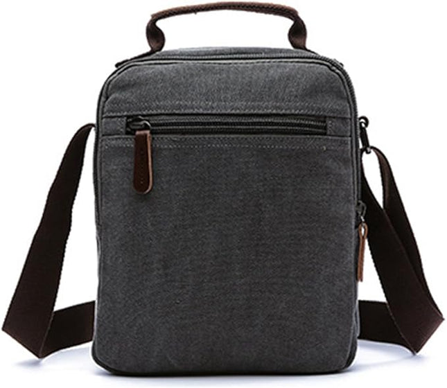 mygreen Small Canvas Crossbody Shoulder Bag Messenger Bag Work Bag