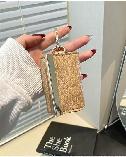 Foldable Tote Bag Keychain - Large Capacity Portable Shopping Bag Keyring - Reusable Groceries Bag for Daily Use