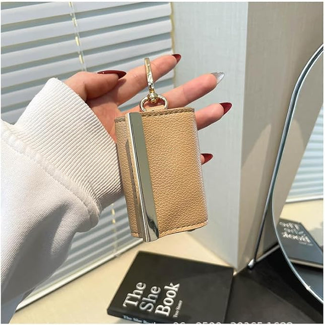 Foldable Tote Bag Keychain - Large Capacity Portable Shopping Bag Keyring - Reusable Groceries Bag for Daily Use