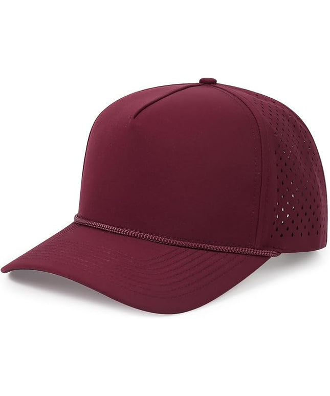 Quick Dry Baseball Cap Snapback Hats Mesh Trucker Hat for Men Women Water-Resistant Outdoor Golf Hat Ball Cap