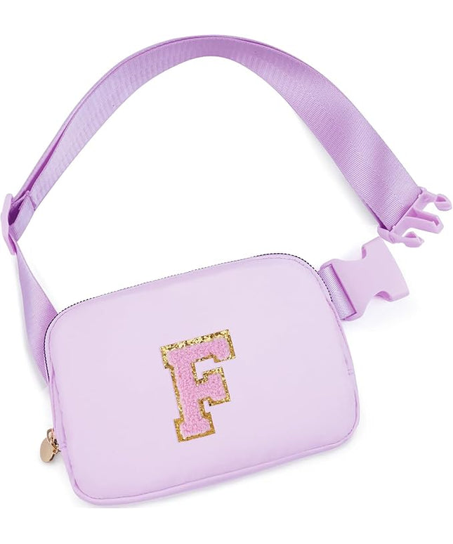 Uygafly Birthday Gifts for 4 5 6 7 8 9 10 11 12 13 Year Old Girls,Graduation Gifts for Teens Kids Daughter Sister Her,Fanny Pack Crossbody Bag Belt Bag Cute Trendy Stuff | Lavender,F