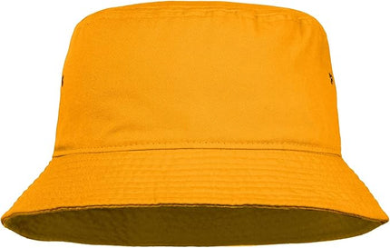 Falari Men Women Unisex Cotton Bucket Hat 100% Cotton Packable for Travel Fishing Hunting Summer Camp