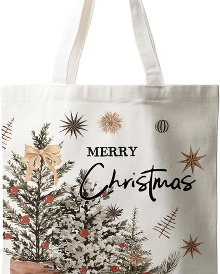 Horaldaily Canvas Tote Bag,Reusable Shoulder Tote Bag for Women Lady Casual Vacation, Shopping, Work, Gym
