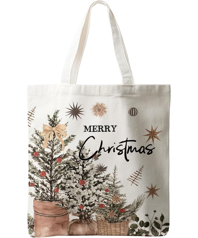 Horaldaily Canvas Tote Bag,Reusable Shoulder Tote Bag for Women Lady Casual Vacation, Shopping, Work, Gym