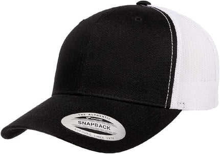 Yupoong Classic Premium Mesh 6 Panel Retro Trucker Cap | Mid Profile Snapback | OSFA | Bulk Pack Available