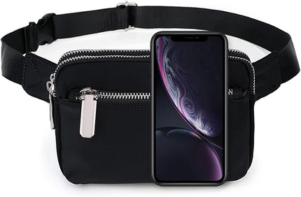 UTO Fanny Pack for Women Crossbody Trendy Fashion Belt Purse Chest Waist Hip Bumbag for Outdoor Shopping Travel Hiking