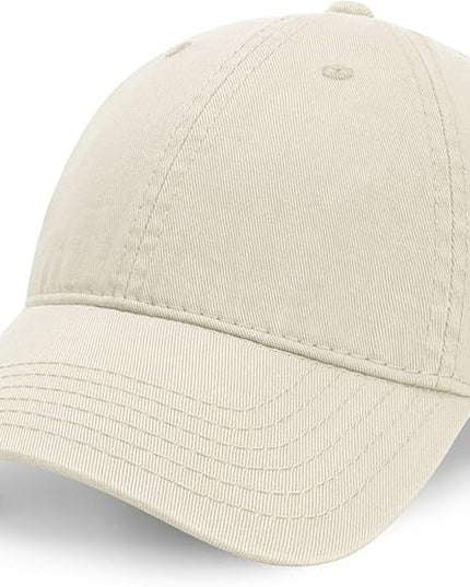 CHOK.LIDS Everyday Premium Dad Hat Unisex Cotton Baseball Cap for Men and Women Adjustable Lightweight Polo Style Curved Brim